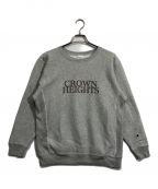 Champion×CROWN HEIGHTSチャンピオン×クラウンハウツ）の古着「リバースウィーブスウェット」｜グレー