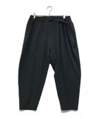 GRAMICCI×WHITE MOUNTAINEERINGグラミチ×ホワイトマウンテ二アニング）の古着「STRETCHED SAROUEL PANTS」｜ブラック