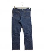 SUNSEAサンシー）の古着「TEKE TEKE DENIM PANTS」｜ネイビー