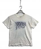 anvilアンヴィル）の古着「NIRVANA NOTE Tシャツ」｜ホワイト