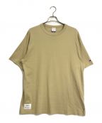 Champion×WTAPSチャンピオン×ダブルタップス）の古着「Champion　　ショートスリーブ Tシャツ　　WTAPS」｜ベージュ