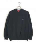 SUPREMEシュプリーム）の古着「20AW Textured Small Box Sweater  テクスチャード スモール ボックス セーター」｜ブラック