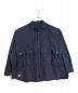 FreshService（フレッシュサービス）の古着「OXFORD FLAP POCKET L S SHIRT カーゴシャツ　オックスフォードフラップポケットロングスーリーブシャツ　日本製　長袖シャツ」｜ネイビー