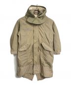 SEEALLシーオール）の古着「ECONSTRUCTED MILITARY PARKA  リコンストラクテッドミリタリーパーカー　アウター」｜ベージュ