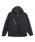 NANGA×Manual Alphabetナンガ×マニュアル アルファベット）の古着「PCU DOWN JACKET  ダウンジャケット　アウター　日本製」｜ブラック