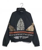 adidas×ATMOSアディダス×アトモス）の古着「ATMOS CRAZY ANIMAL TRACK TOP アニマル柄 アトモス トラック トップ」｜ブラック×ブラウン