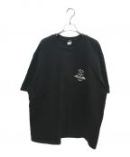 stussyステューシー）の古着「GEAR BANNER TEE」｜ブラック