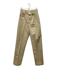 jonnlynx（ジョンリンクス）の古着「WOOL OXFORD PANTS」｜ベージュ