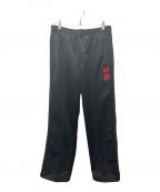 Needles×WILDSIDE YOHJI YAMAMOTOニードルズ×ワイルドサイド ヨウジ ヤマモト）の古着「22SS TRACK PANTS コラボトラックパンツ」｜ブラック