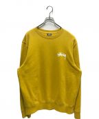 stussyステューシー）の古着「young moderns crew」｜イエロー