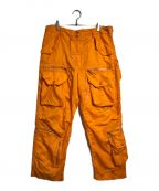 Engineered Garments×BEAMS PLUSエンジニアド ガーメンツ×ビームスプラス）の古着「Flight Pants NYLON SATEEN」｜オレンジ