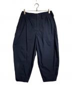 Porter Classicポータークラシック）の古着「POPLIN BEBOP PANTS」｜ネイビー