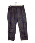 Engineered Garmentsエンジニアド ガーメンツ）の古着「GROUND PANT - NYCO PLAID」｜パープル