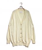 Maison Margielaメゾンマルジェラ）の古着「cashmere over size cardigan」｜アイボリー