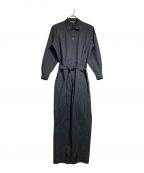 AURALEEオーラリー）の古着「WASHED COTTON NYLON WEATHER JUMPSUIT」｜ブラック