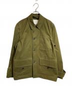 STUDIO NICHOLSONスタジオ ニコルソン）の古着「PEACHED TWILL WINTER FILD JACKET」｜グリーン