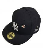 New Era×SHANANAMILニューエラ×シャナナミル）の古着「キャップ」｜ネイビー