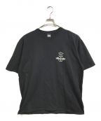 stussyステューシー）の古着「GEAR BANNER TEE」｜ブラック