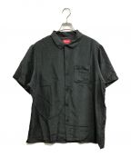 SUPREMEシュプリーム）の古着「Leopard Silk S/S Shirt」｜グリーン