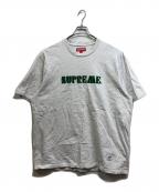 SUPREMEシュプリーム）の古着「Stencil Embroidered S/S Top」｜グレー