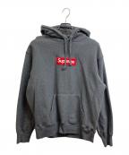 SUPREMEシュプリーム）の古着「Box Logo Hooded Sweatshirts」｜グレー