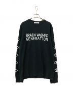 UNDERCOVERアンダーカバー）の古着「BRAIN WASHED GENERATION」｜ブラック