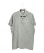 MONCLERモンクレール）の古着「MAGLIA POLO MANICA CORTA」｜グレー