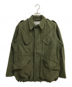 VINTAGE MILITARYヴィンテージ ミリタリー）の古着「Military Field Heavy Jacket」｜オリーブ