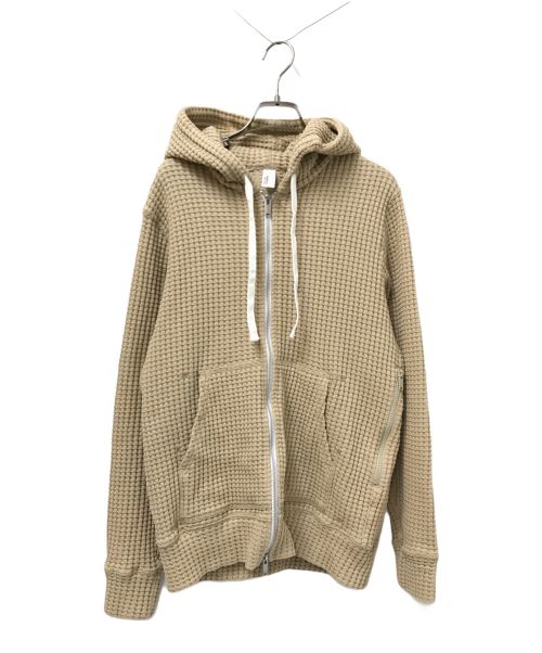 Seagreen（シーグリーン）Seagreen (シーグリーン) BIG WAFFLE HOODIE ベージュ サイズ:04の古着・服飾アイテム