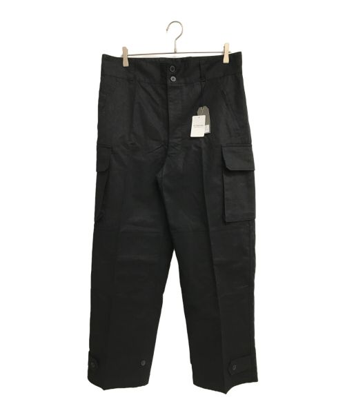 HOUSTON（ヒューストン）HOUSTON (ヒューストン) FRENCH MILITARY M-47 PANTS ブラック サイズ:XL 未使用品の古着・服飾アイテム