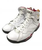 NIKEナイキ）の古着「AIR JORDAN 7 RETRO “CARDINAL”」｜ホワイト