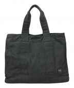 PORTERポーター）の古着「SMOKY  TOTE BAG(L)」｜グレー