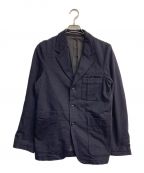 NIGEL CABOURNナイジェルケーボン）の古着「NEW TENZING JACKET JERSEY　8060080040　ネイビー」｜ネイビー