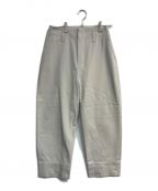 MARGARET HOWELLマーガレットハウエル）の古着「ORGANIC COTTON TWILL　578-3243004」｜グレー