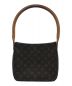 LOUIS VUITTON（ルイ ヴィトン）の古着「ショルダーバッグ　モノグラム　ルーピングMM　M51146」｜ブラウン