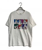 SOPHNET.×SCREEN STARS×LOONEY TUNESソフネット×スクリーンズスターズ×ルーニーチューンズ）の古着「LOONEY TUNES FACE WIDE TEE　SOPH-230109」｜ホワイト