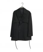 sssteinシュタイン）の古着「OVERSIZED LAPELED COMBINATION JACKET　24AW 　st.941」｜ブラック