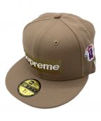 SUPREME×New Eraシュプリーム×ニューエラ）の古着「JERSEY BOX LOGO NEWERA」｜ベージュ