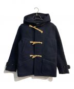 BUZZ RICKSON'Sバズリクソンズ）の古着「WOOL MELTON SHORT DUFFLE COAT BR12916」｜ネイビー