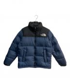 THE NORTH FACEザ ノース フェイス）の古着「NUPTSE JACKET　ND92335」｜ネイビー×ブラック