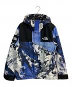 THE NORTH FACE×SUPREMEザ ノース フェイス×シュプリーム）の古着「Mountain Parka　17AW　NF0A3CAF」｜ブルー