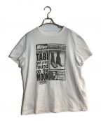 Maison Margiela 10メゾンマルジェラ 10）の古着「タビ タブロイド Tシャツ」｜ホワイト