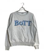 BoTT×APPLE BUTTER STOREボット×アップルバターストア）の古着「CREWNECK SWEAT SHIRT/クルーネックスウェットシャツ」｜グレー