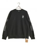 SUPREME×THE NORTH FACEシュプリーム×ザ ノース フェイス）の古着「24SS SUPREME GRAPHIC  CREWNECK SWEATSHIRT/24SSシュプリームグラフィッククルーネックスウェットシャツ」｜ブラック