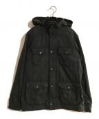 Barbourバブアー）の古着「Winter Utility Wax Jacket/ウィンターユーティリティーワックスジャケット」｜ブラック