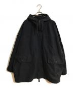 Caledoorカレドアー）の古着「Weather Cloth Hooded Smock/ ウェザークロスランブリングスモック」｜ネイビー