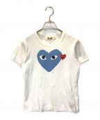 PLAY COMME des GARCONSプレイ コムデギャルソン）の古着「Tシャツ」｜ホワイト