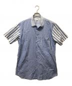 COMME des GARCONS SHIRTコムデギャルソンシャツ）の古着「yarn dyed cotton poplin stripe」｜スカイブルー