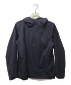 DESCENTE ALLTERRAINデザイント オルテライン）の古着「PARA-HEM BOA SHELL JACKET」｜ネイビー