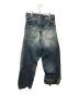 Maison MIHARA YASUHIRO (メゾン ミハラ ヤスヒロ) SLIDED PIECE DENIM PANTS インディゴ サイズ:44：23000円